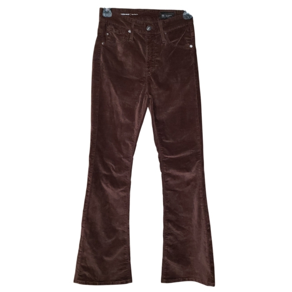Adriano Goldschmied Farrah Boot High Rise Velvet Jeans - Picture 5 of 11